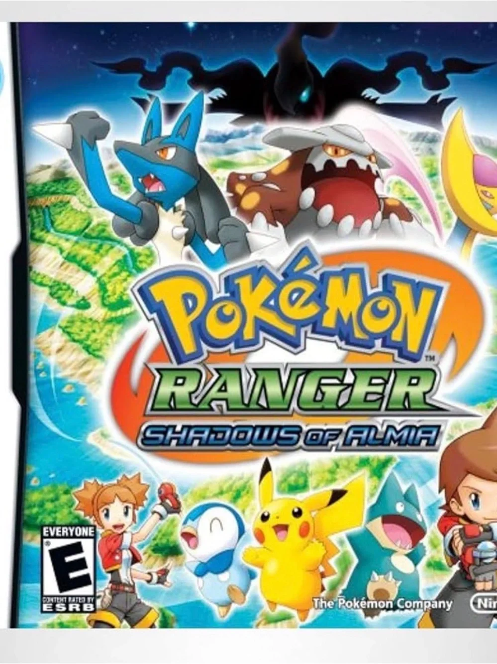 Nintendo Pokémon Ranger: Shadows of Almia — Blue, Yellow, Green Cover